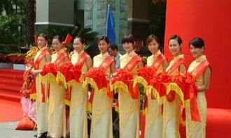 專業禮儀服務，賦能商務慶典——一站式剪彩用品租賃與禮儀模特解決方案